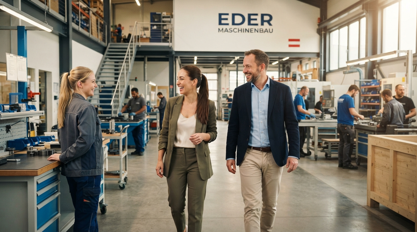 Das Führungsteam geht optimistisch und gemeinsam durch den Betrieb